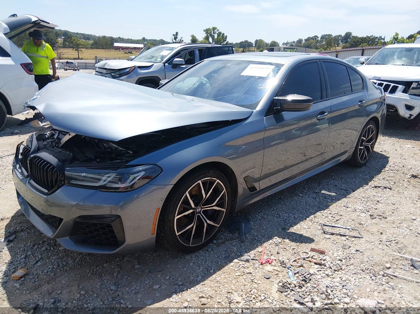 Vin: wba73bj08nwx39778, lot: 46435780, bmw 540i xdrive 20222