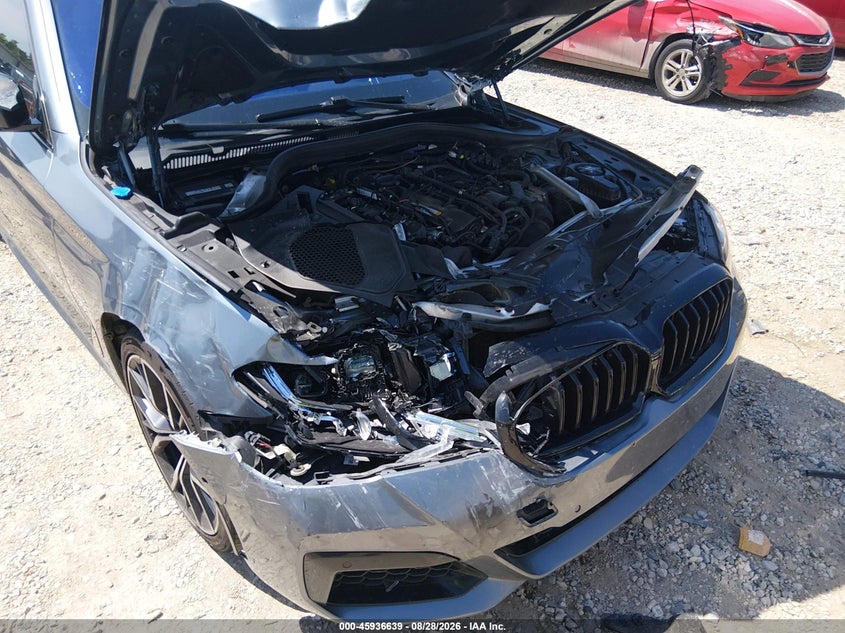 BMW 540I 2022 VIN WBA73BJ08NWX39778
