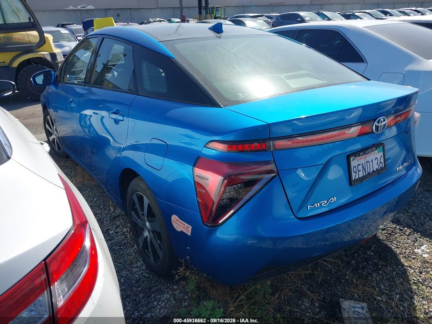 2019 TOYOTA MIRAI auction photo 3