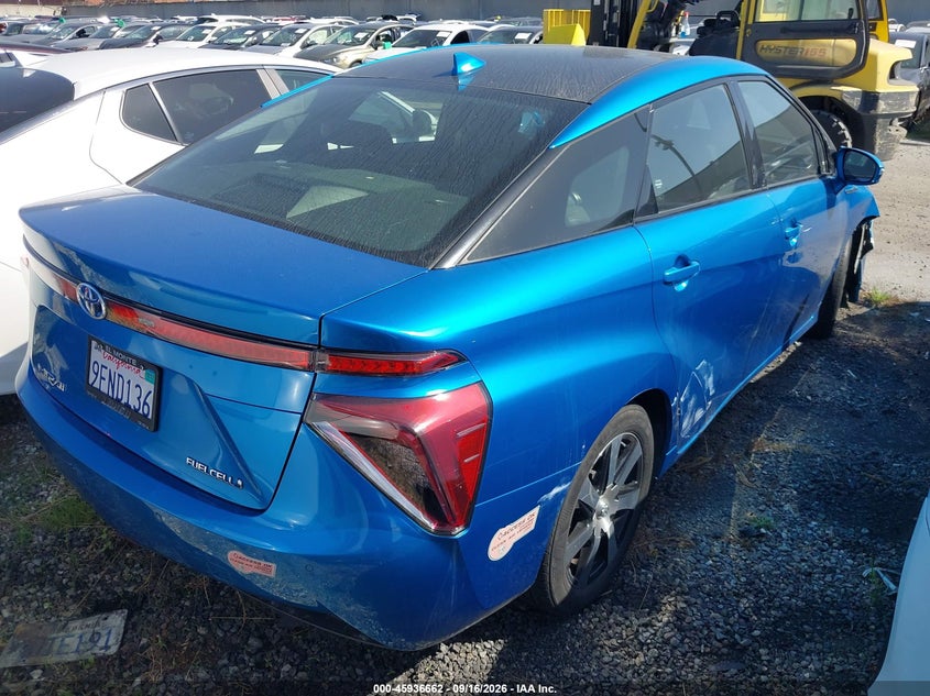 2019 TOYOTA MIRAI auction photo 4