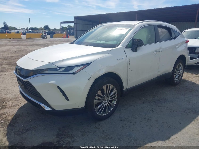 2021 TOYOTA VENZA auction photo 2