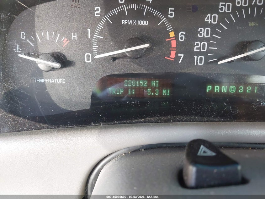 2000 BUICK PARK AVENUE auction photo 7