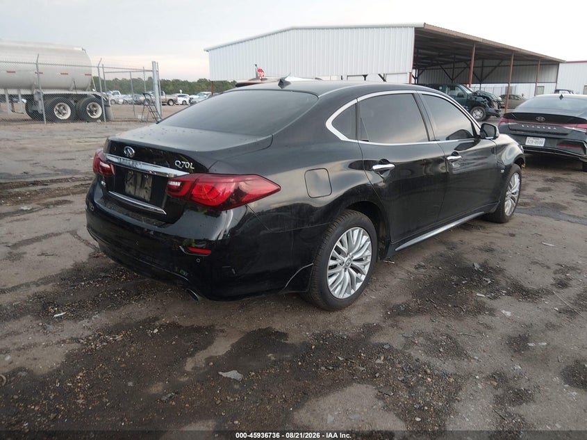 Vin: jn1by1pr8fm830886, lot: 46435877, infiniti q70l 3.7x 20154