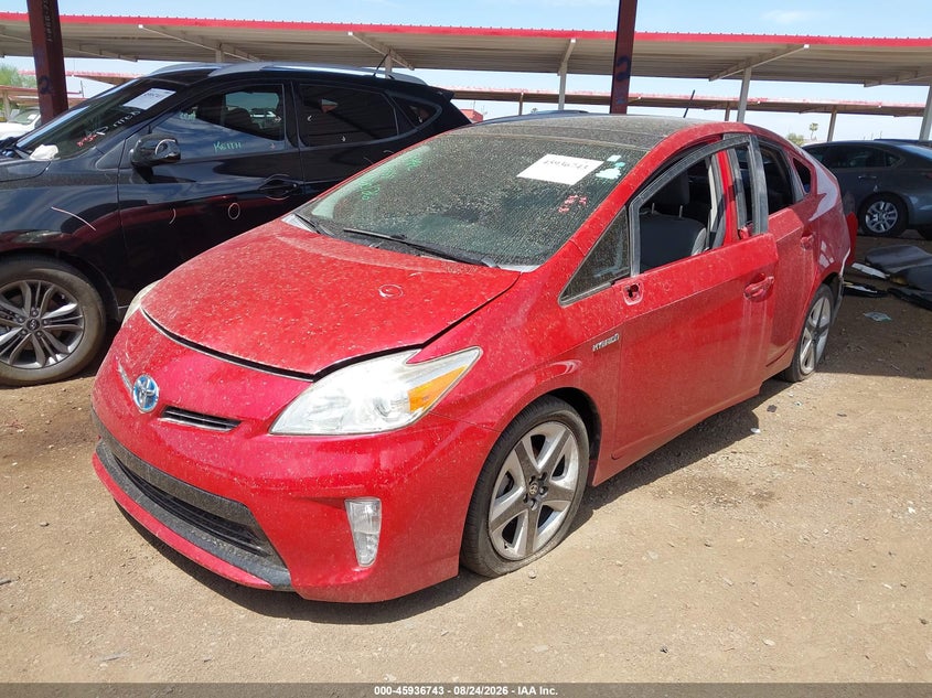 2015 TOYOTA PRIUS HATCHBACK 1.8L I-4 DOHC, VVT, 98HP