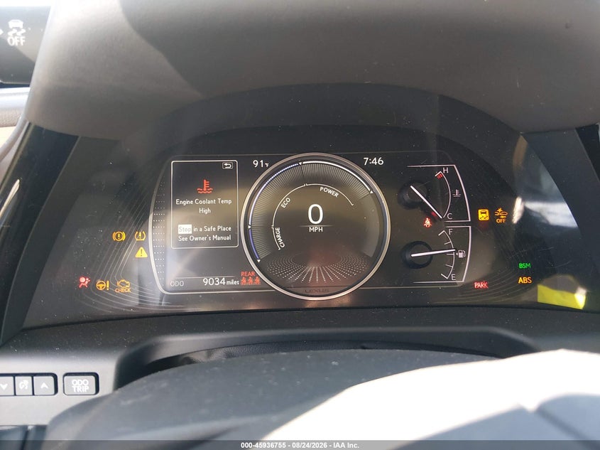 2025 LEXUS ES 300H auction photo 7