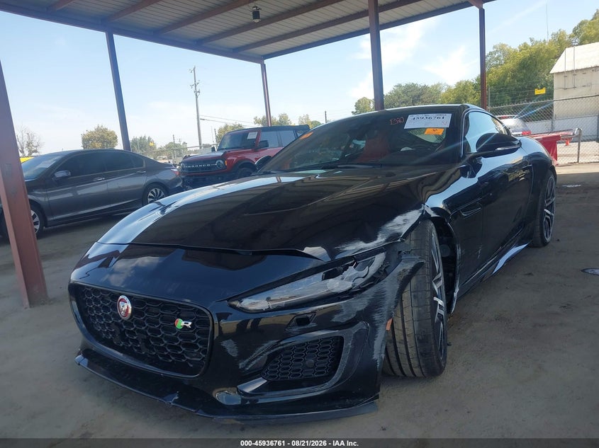 2023 Jaguar F-Type, Biohazard, IAAI, VIN SAJD51FE9PCK83004 — photo 2