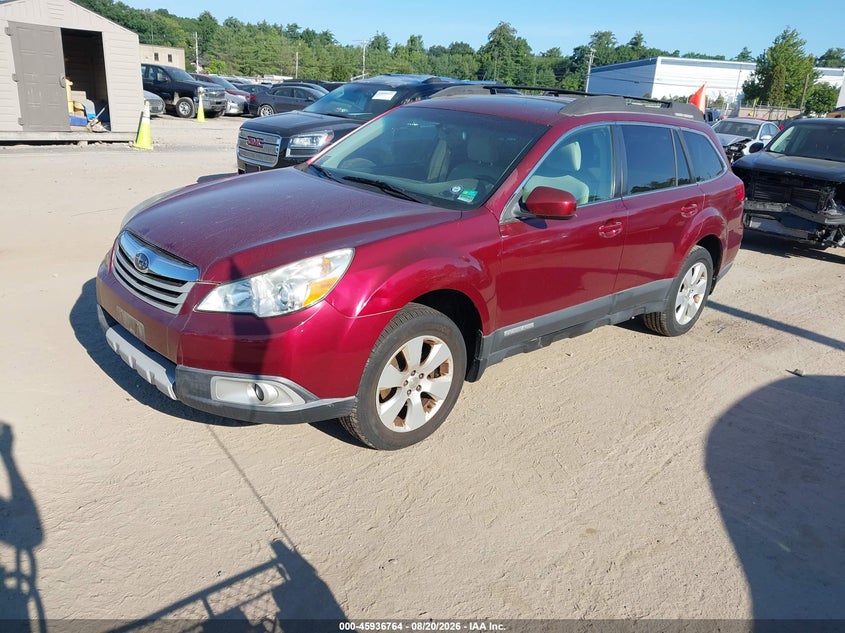 2011 SUBARU OUTBACK auction photo 2