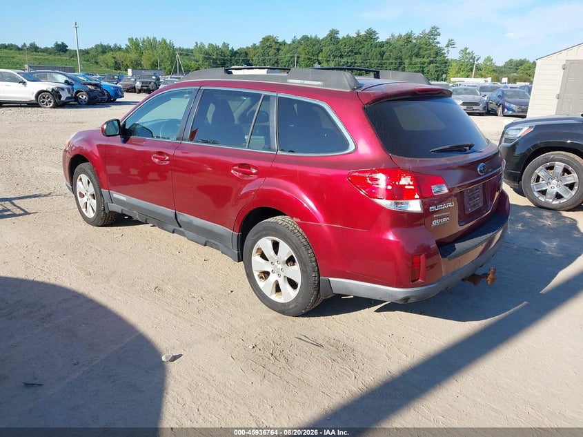2011 SUBARU OUTBACK auction photo 3