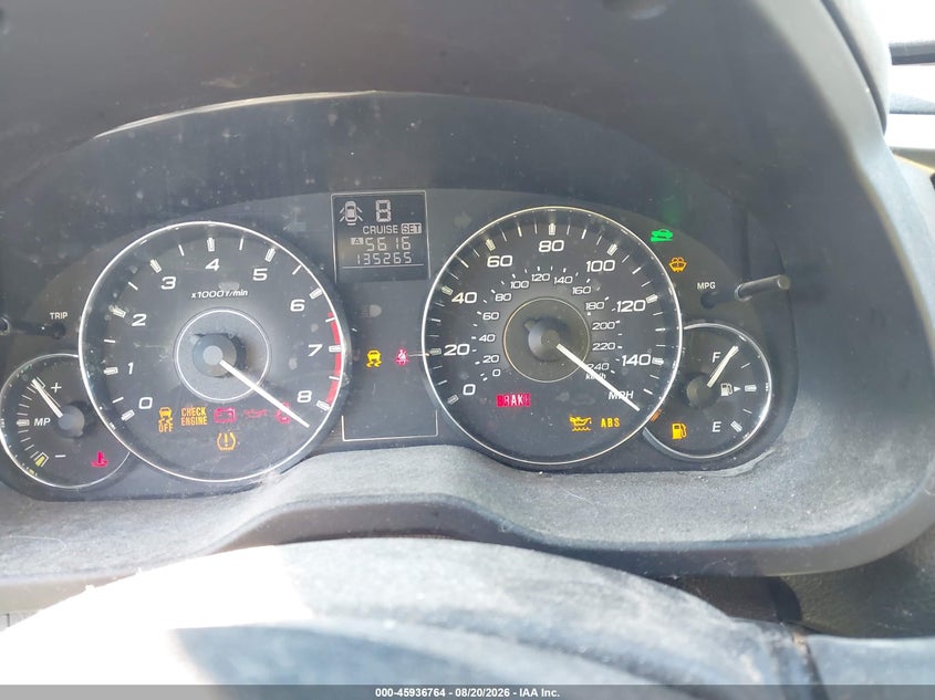2011 SUBARU OUTBACK auction photo 7