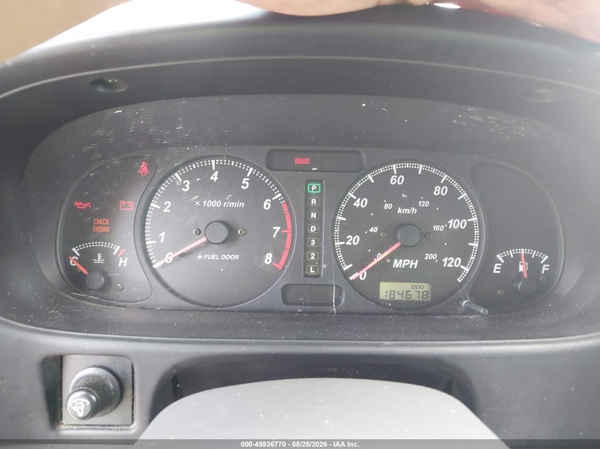 HONDA PASSPORT 2001 VIN 4S6DM58W514401617