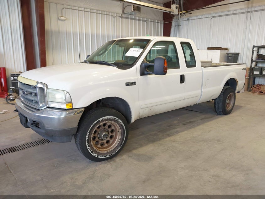 2003 Ford F250, Удар сзади, IAAI, VIN 1FTNX21L63EA64024 — фото 2