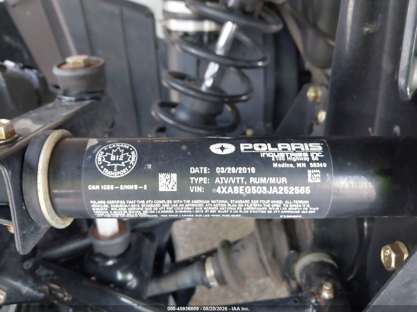 POLARIS SPORTSMAN 2018
