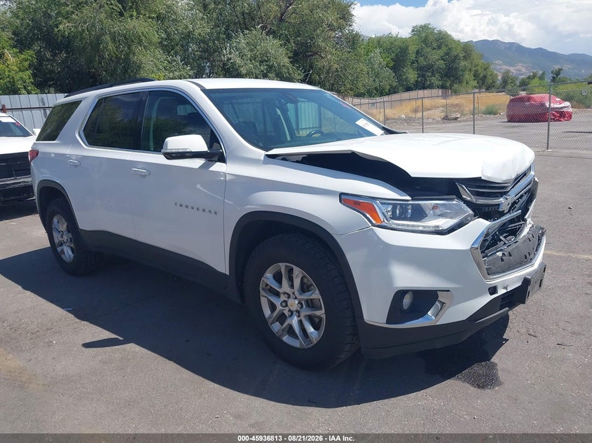 2019 Chevrolet Traverse 1Lt, Перёд, IAAI, VIN 1GNEVGKW5KJ169193