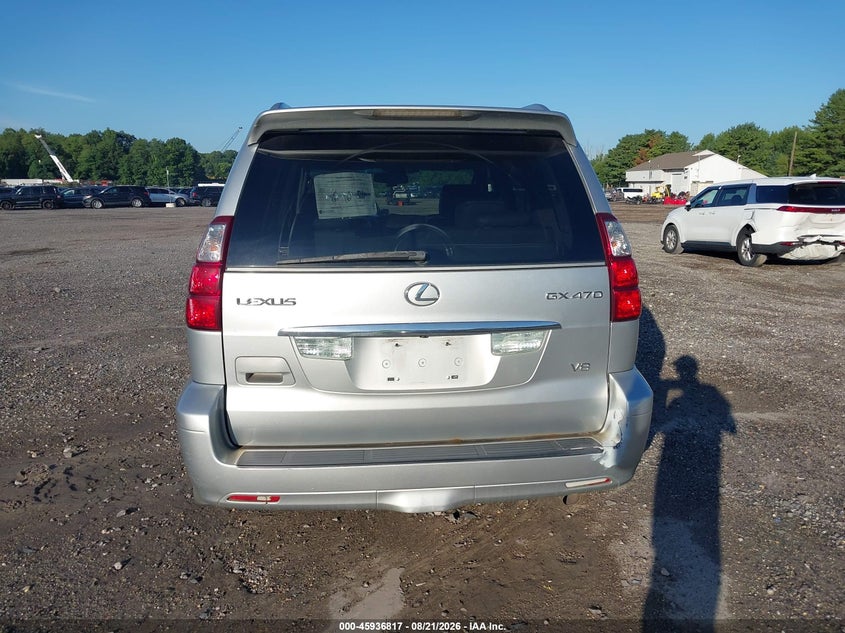 LEXUS GX 470 2008 VIN JTJBT20X980162940