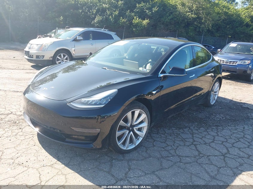 Vin: 5yj3e1ea6kf397496, lot: 46435967, tesla model 3 long range/mid range/standard range/standard range plus 20192