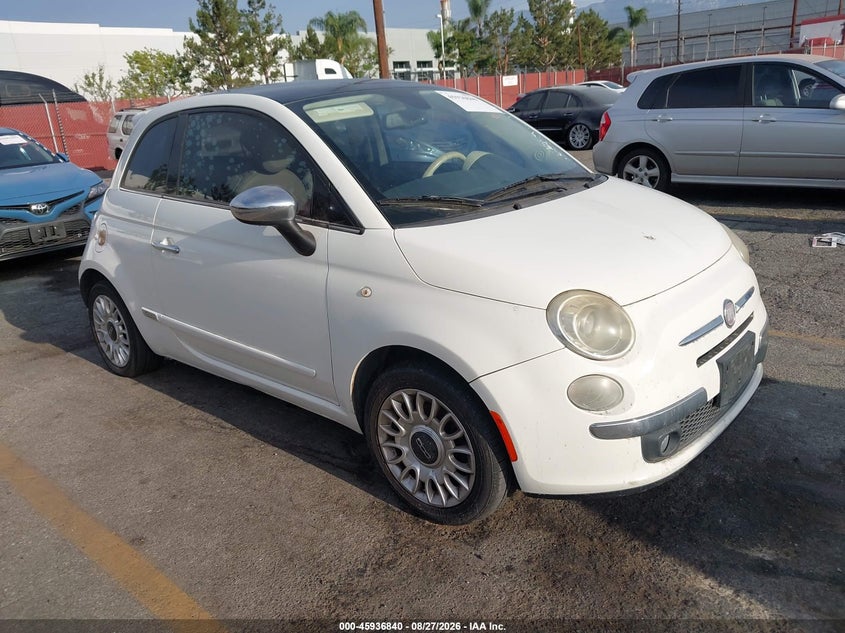 2013 FIAT 500 auction photo 1
