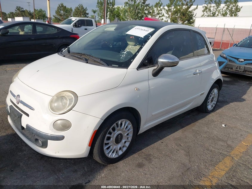 2013 FIAT 500 auction photo 2