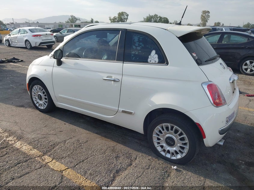 2013 FIAT 500 auction photo 3