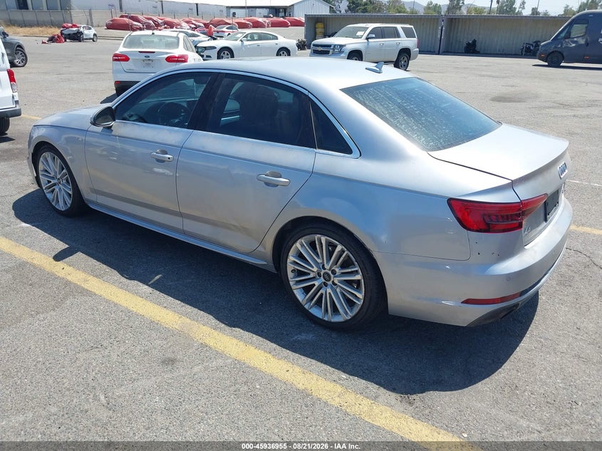 AUDI A4 2017 VIN WAUENAF46HN002242