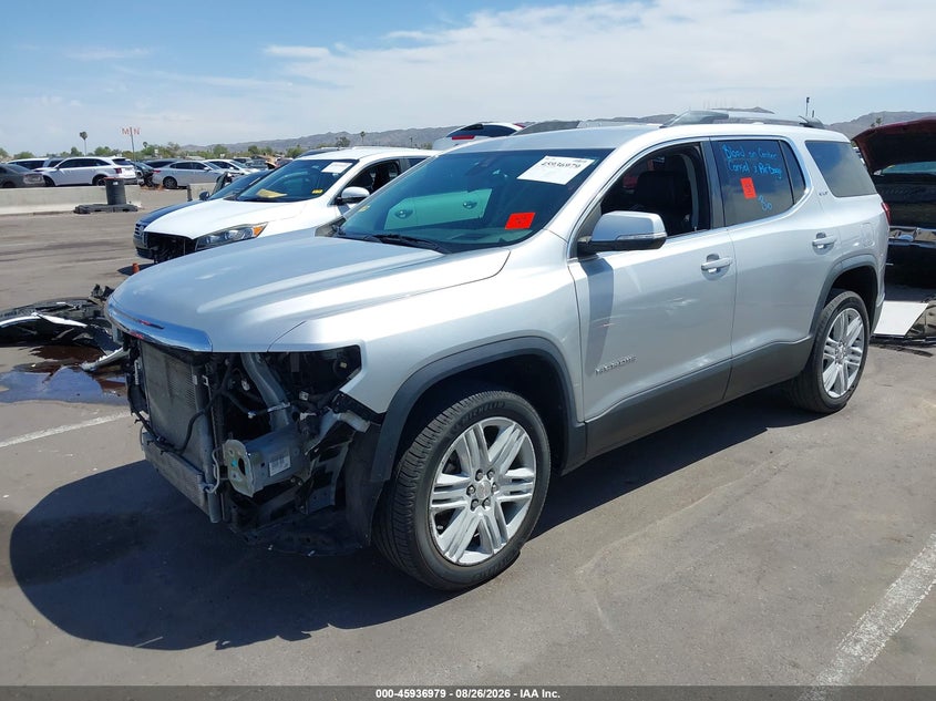 2020 GMC Acadia Fwd Slt, Front End, IAAI, VIN 1GKKNMLSXLZ209037 — photo 2