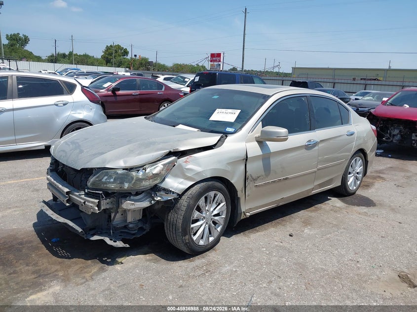 2015 Honda Accord, Front End, IAAI, VIN 1HGCR2F87FA171716 — photo 2