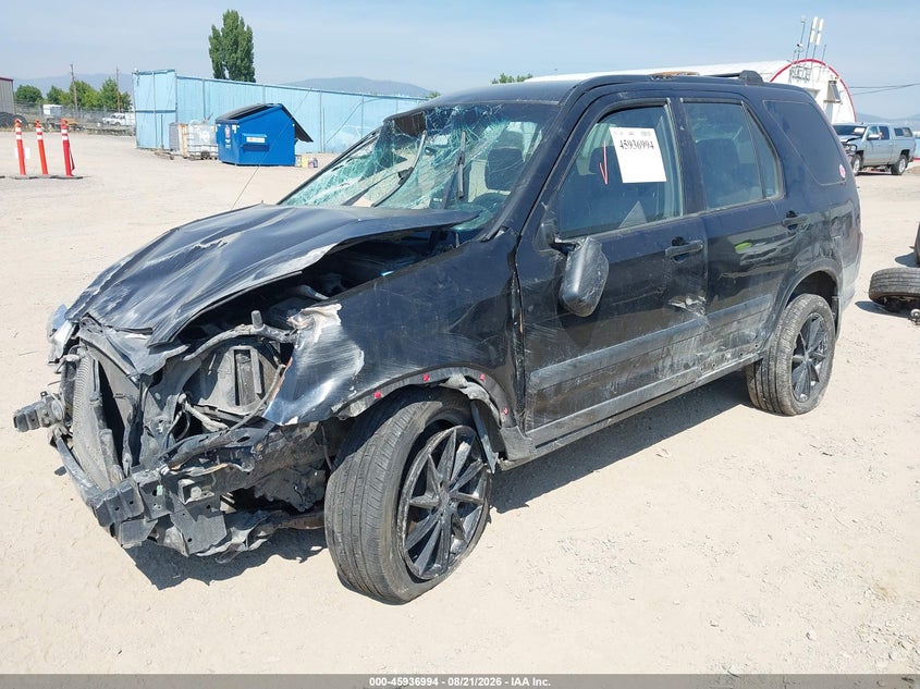 2004 Honda CR-V, Переворот, IAAI, VIN JHLRD784X4C027970 — фото 2