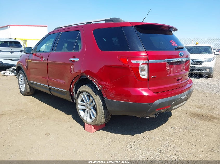 Vin: 1fm5k8d89fgc40464, lot: 46436162, ford explorer xlt 20153