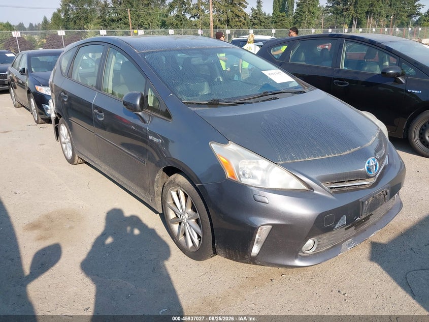 Vin: jtdzn3eu3c3149821, lot: 46436168, toyota prius v five 2012 img_1
