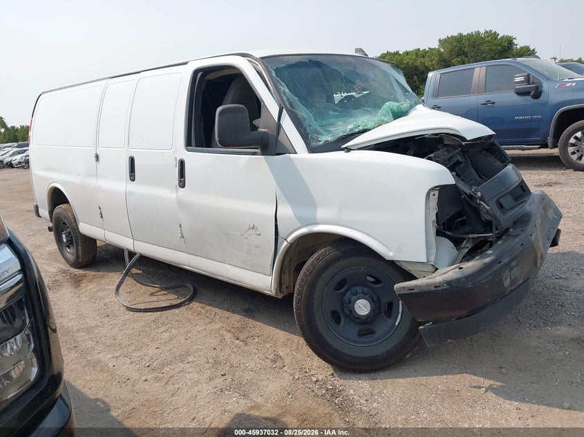 Vin: 1gcwgbfpxk1147297, lot: 46436173, chevrolet express 2500 work van 2019 img_1