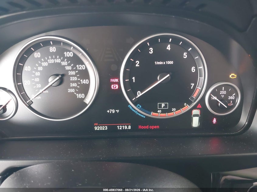 2016 BMW X5 SPORT UTILITY VEHICLE 3.0L I-6 DI, DOHC, VVT, TURBO, 300HP