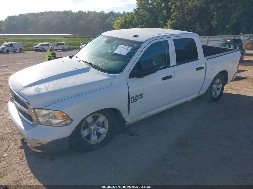 2022 RAM 1500, Left Front, IAAI, VIN 3C6RR7KG3NG375875 — photo 2