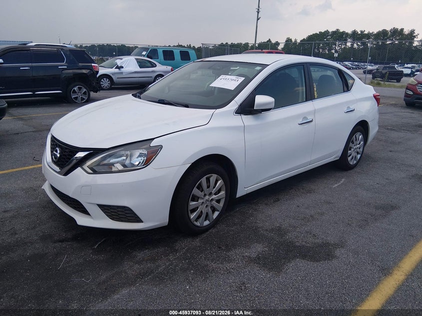 2016 NISSAN SENTRA auction photo 2