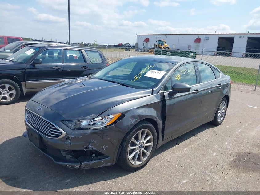 2017 Ford Fusion, Удар спереди, IAAI, VIN 3FA6P0H74HR144689 — фото 2