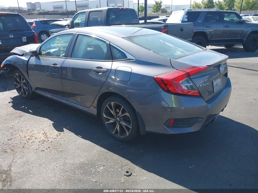 2019 HONDA CIVIC SEDAN 2.0L I-4 DOHC, VVT, 158HP