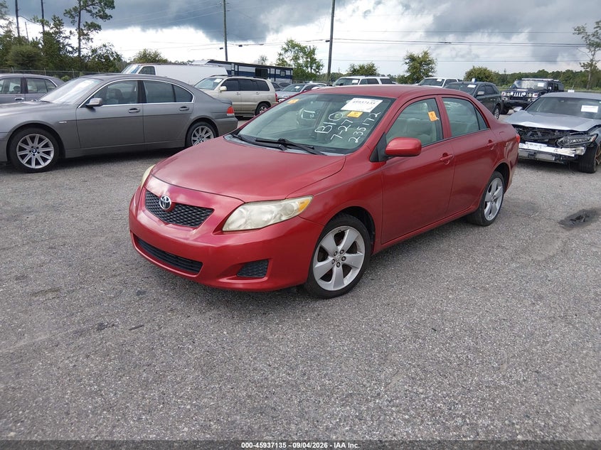 Vin: 2t1bu4ee7ac235172, lot: 46436276, toyota corolla le 20102