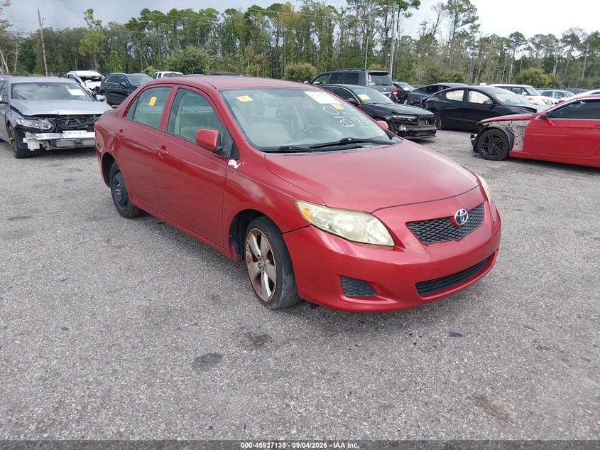 2010 TOYOTA COROLLA auction photo 1