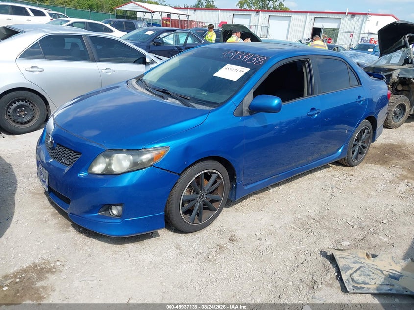 2009 Toyota Corolla, Обычный износ, IAAI, VIN 2T1BE40E89C025678 — фото 2