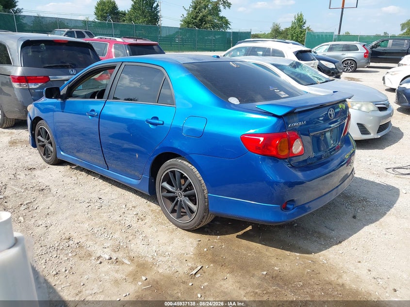 2009 TOYOTA COROLLA auction photo 3