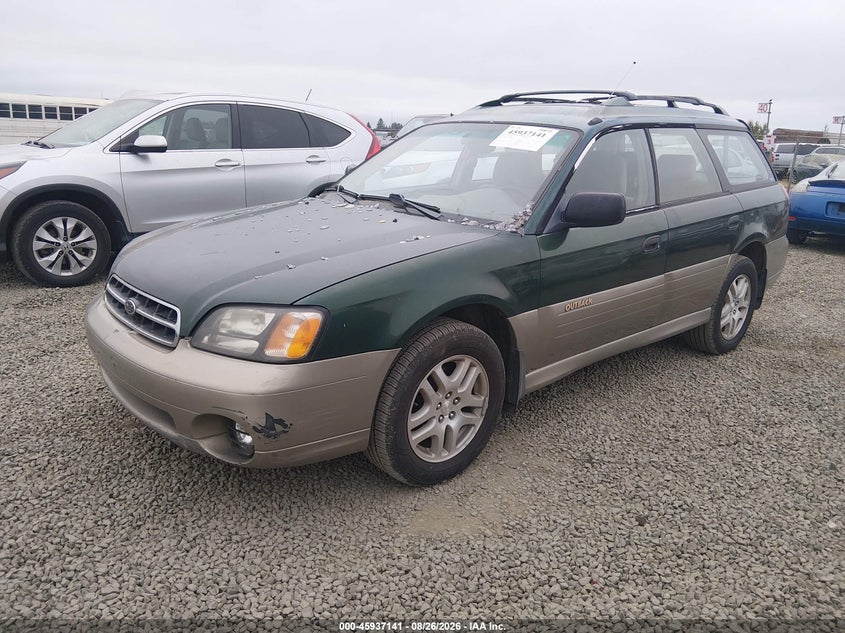 2001 Subaru Outback, Обычный износ, IAAI, VIN 4S3BH675417608439 — фото 2