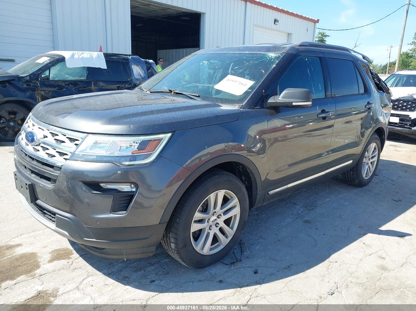 2019 Ford Explorer, Стихия, IAAI, VIN 1FM5K8D84KGA48797 — фото 2