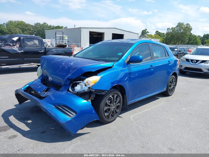 2009 Toyota Matrix, Обычный износ, IAAI, VIN 2T1KU40E39C027129 — фото 2