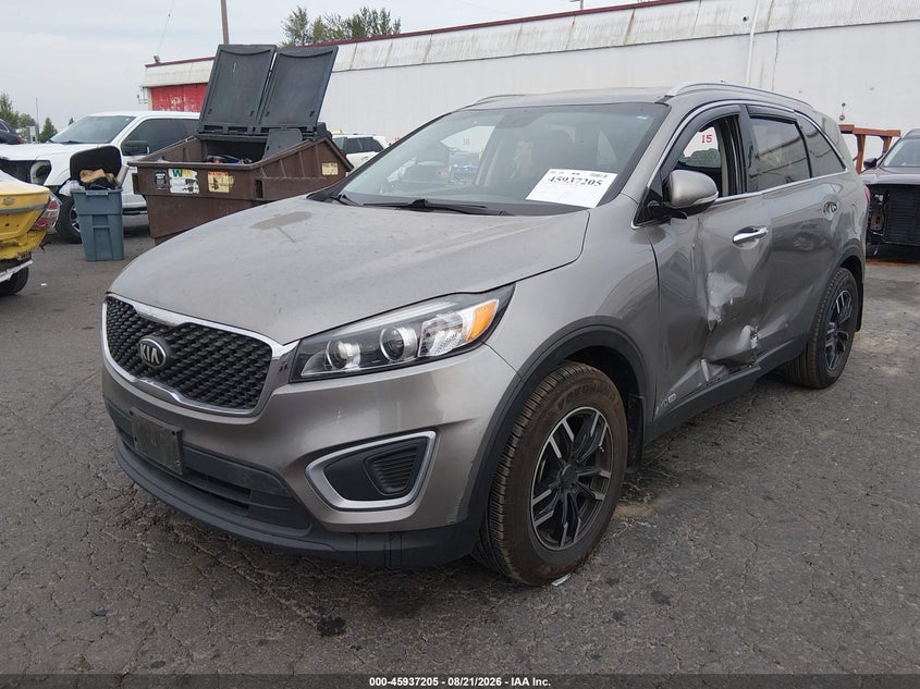 2018 Kia Sorento, Угон, IAAI, VIN 5XYPGDA56JG367699 — фото 2