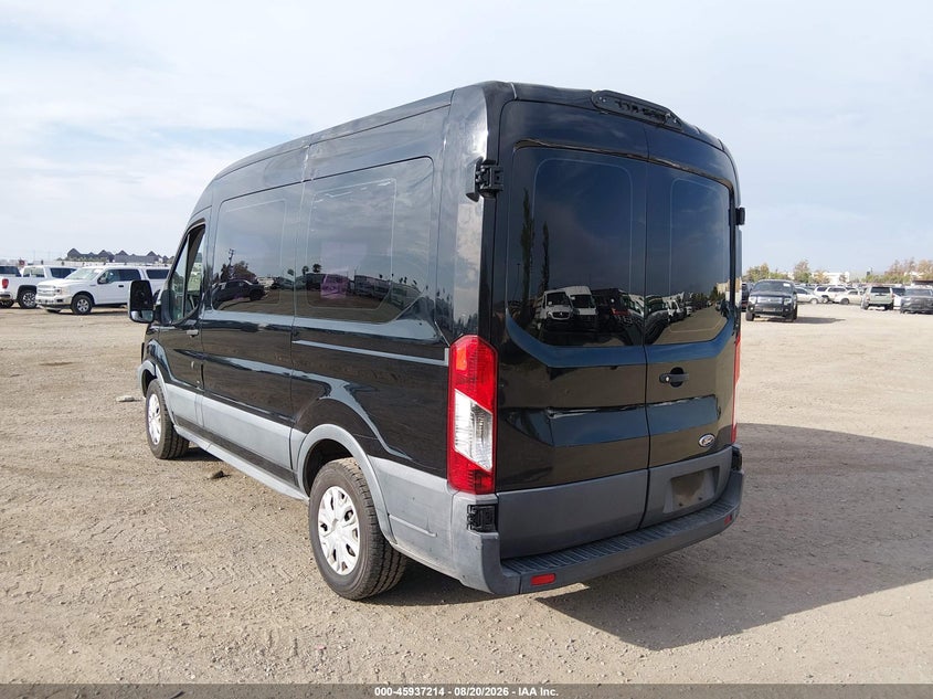 Vin: 1fmzk1cm5jka56569, lot: 46436355, ford transit-150 xlt 20183