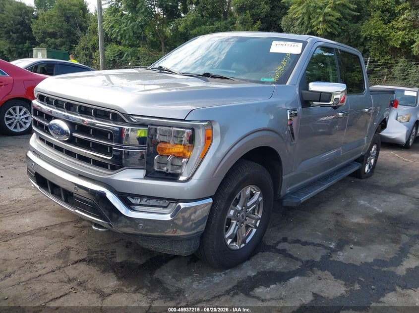 2021 Ford F-150, Удар ззаду, IAAI, VIN 1FTFW1E81MKD71952 — фото 2
