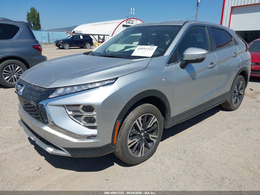 2026 Mitsubishi Eclipse Cross, Right Front, IAAI, VIN JA4ATWAA2TZ046560 — photo 2
