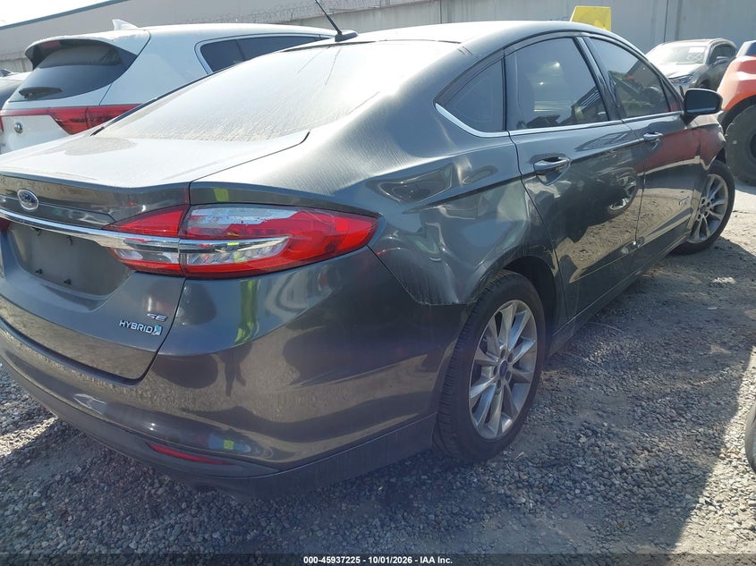 Vin: 3fa6p0lu3hr323528, lot: 46436366, ford fusion hybrid se 20174