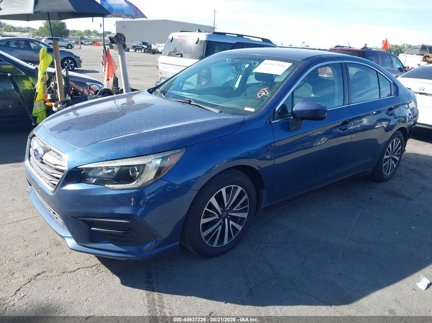 2019 Subaru Legacy, Rear, IAAI, VIN 4S3BNAF68K3004956 — photo 2