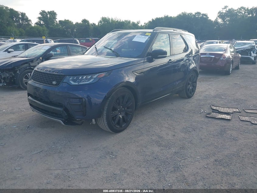 2019 Land Rover Discovery, Удар спереду, IAAI, VIN SALRR2RV9KA087927 — фото 2