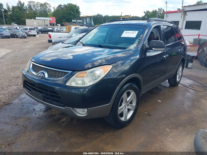 2007 Hyundai Veracruz Gls/Limited/Se, Обычный износ, IAAI, VIN KM8NU13C27U021419 — фото 2