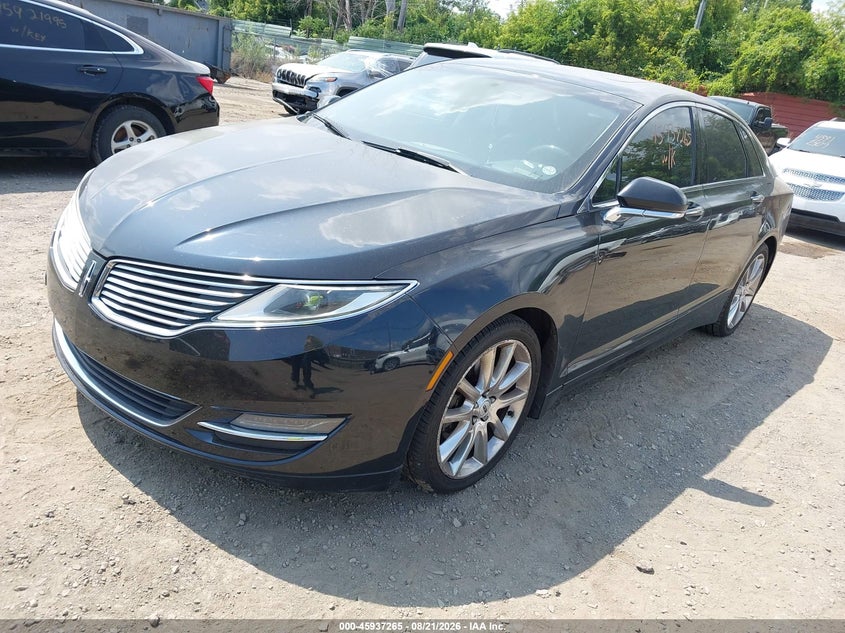 2014 Lincoln MKZ, Звичайний знос, IAAI, VIN 3LN6L2GK1ER827738 — фото 2